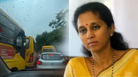 MP Supriya Sule on traffic congestion in Hinjewadi IT Park