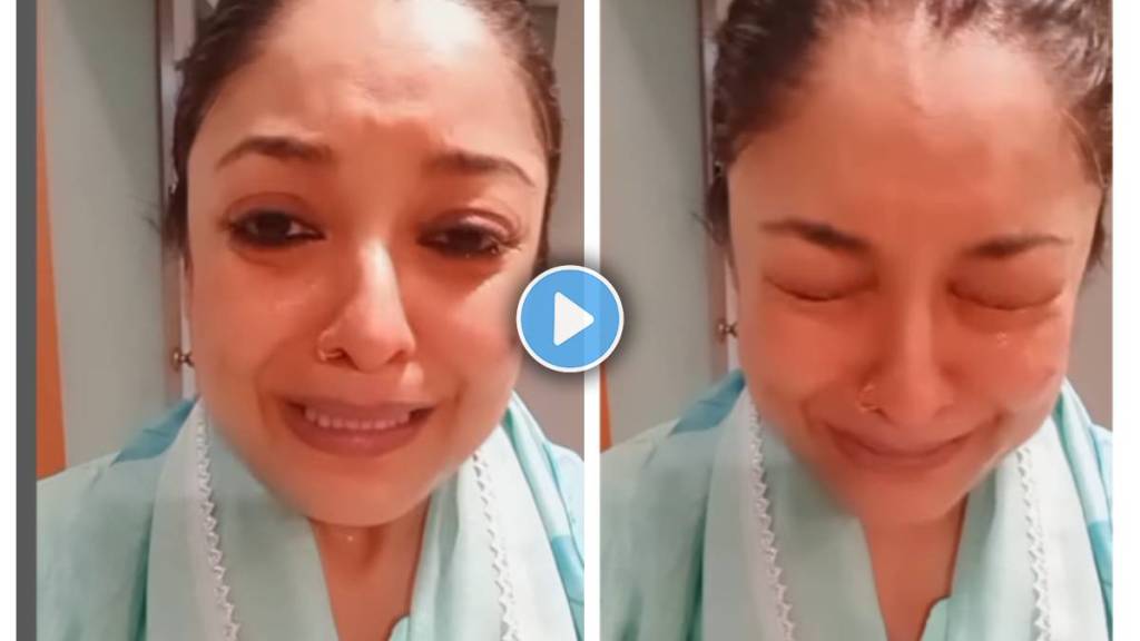 Tanushree Dutta Breaks Down In Tears