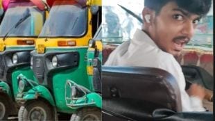 thane rickshaw driver misbehaves with woman video leads fine on driver local transport issues