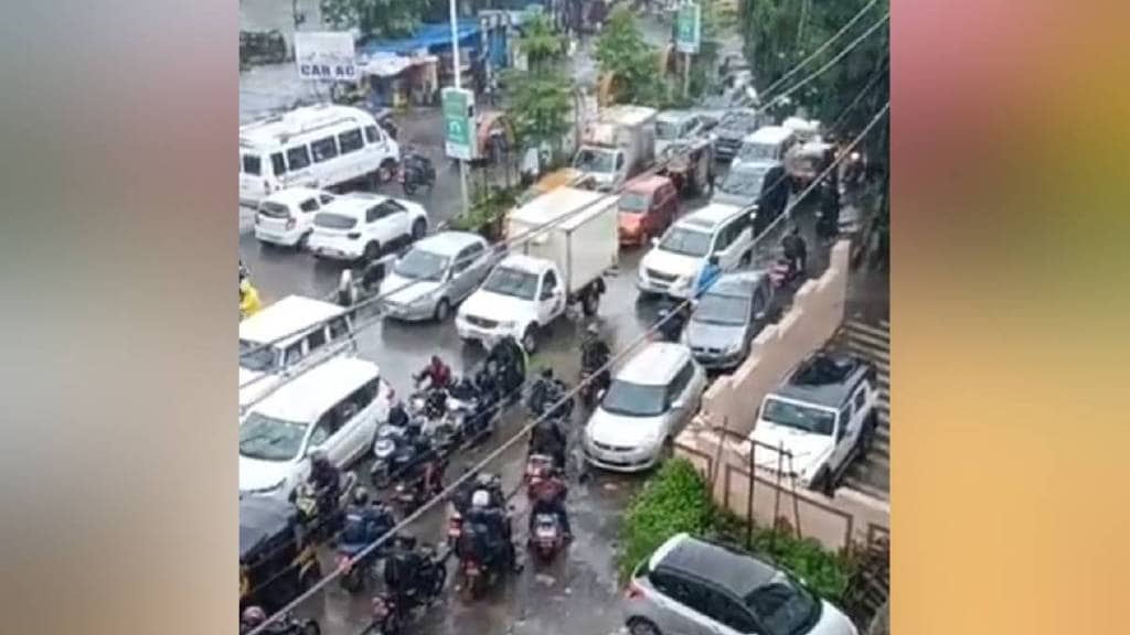 thane traffic jam