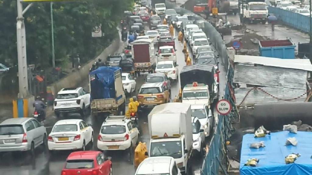 thane traffic jam