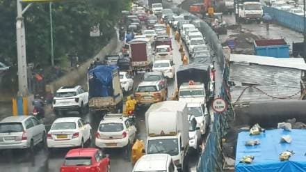 thane traffic jam