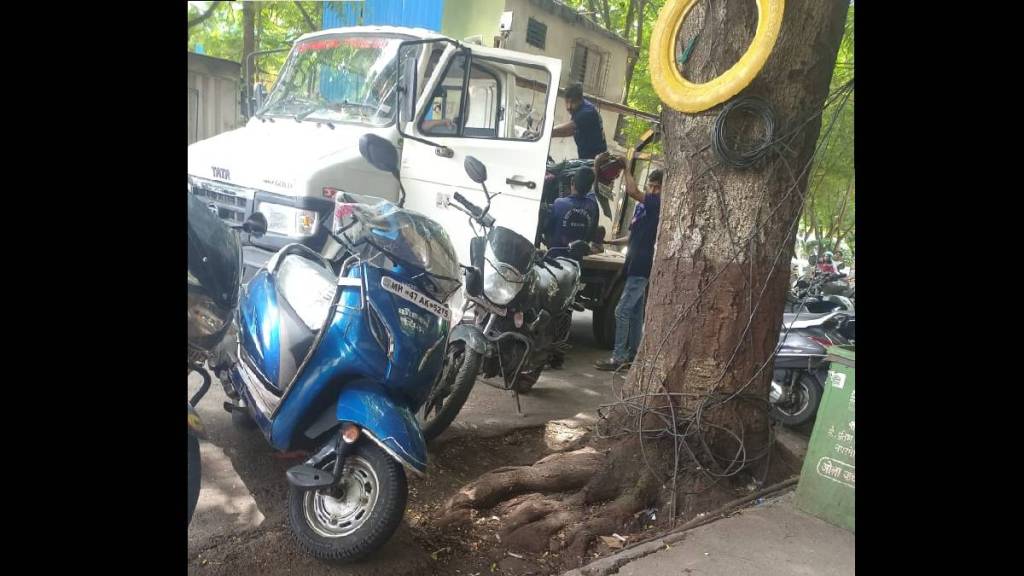 Towing begins in Thane in phases