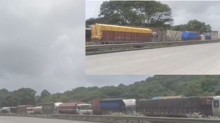 traffic jam Mumbai Ahmedabad highway