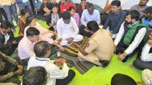 tribal contractual staff protest in nashik continues as talks fail agitation likely to intensify