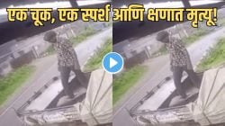 बापरे! एक चूक, एक स्पर्श आणि अवघ्या दोन सेकंदांत खेळ खल्लास; ‘त्या’ चुकीमुळे ट्रकचालकाबरोबर घडलं भयंकर, VIDEO पाहून धराल श्वास रोखून