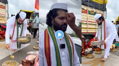 हार्दिक जोशीने अनुभवली पंढरपूरची वारी, वारकऱ्यांसाठी स्वत:च्या हाताने केलं अन्नदान