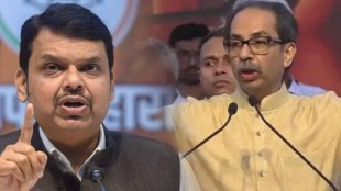 Chief Minister Devendra Fadnavis criticizes Uddhav Thackeray over Marathi people in Mumbai print news