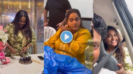 maharashtrachi hasyajatra fame vanita kharat celebrates her birthday