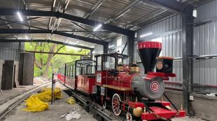 vanrani electric toy train returns in Sanjay Gandhi park mini train kids attraction august launch