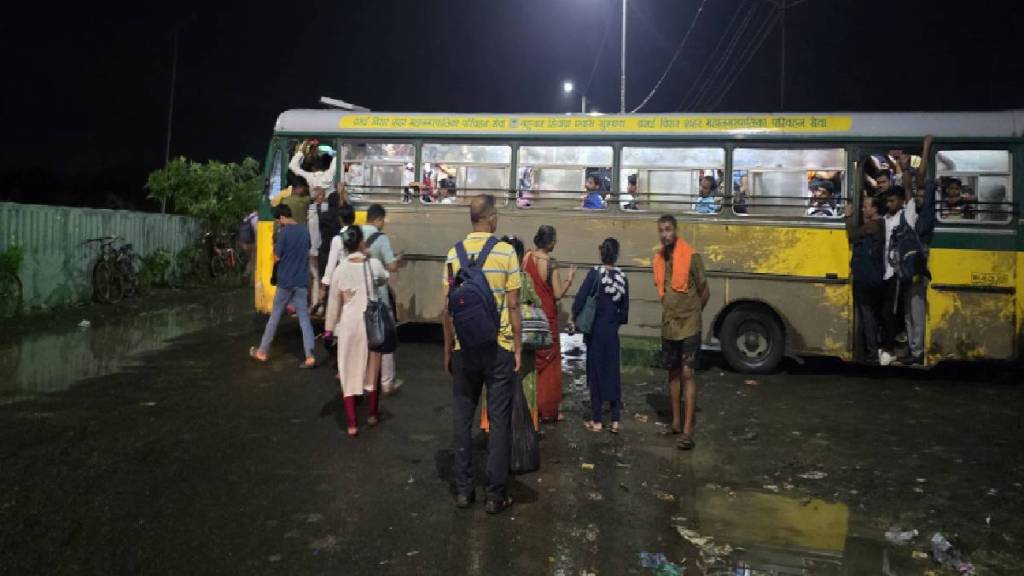 Dangerous transportation of passengers in municipal transport buses
