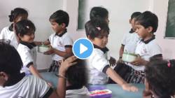 शेवटी संस्काराचा विषय! शाळेत डब्बा न खाणाऱ्या मैत्रिणीला आईसारखा दिला आधार; VIDEO पाहून भारावून जाल