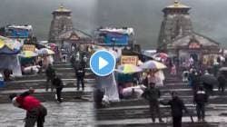 श्रद्धेच्या नावाखाली दिखावा! केदारनाथ मंदिरासमोर तरुणांनी काय केलं पाहा; VIDEO पाहून तुम्हीच सांगा चूक का बरोबर?