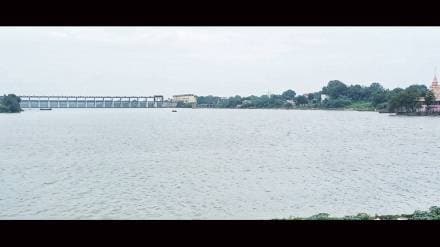 Vishnupuri reservoir has reached 93.27 percent water stock