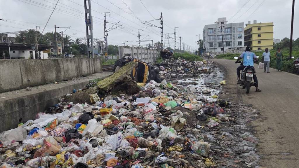 loksatta sharbat issue of Tarapur solid waste project remains
