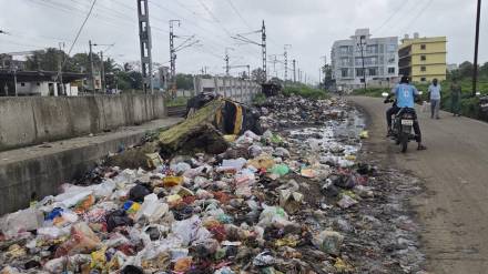 loksatta sharbat issue of Tarapur solid waste project remains