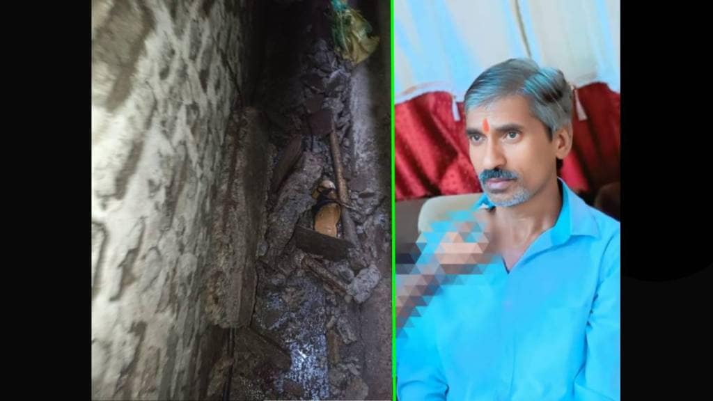 Dangerous building collapses in Ulhasnagar's furniture market, one worker dead