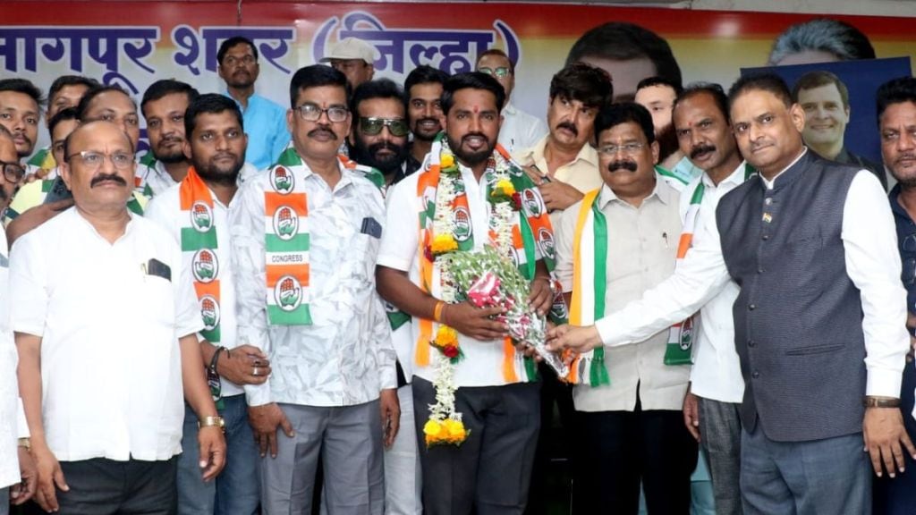 ajit pawar ncp faces setback as workers shift to congress in central Nagpur  ahead of municipal elections