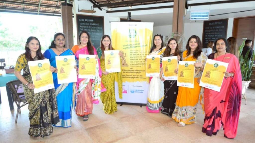 What is the initial campaign undertaken by WOW to prevent water pollution during Ganeshotsav