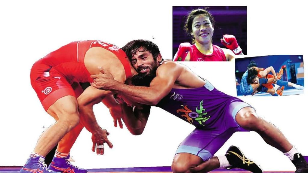wrestling origins Olympic wrestling history Indian wrestling players article on boxing in India