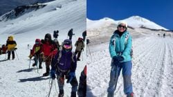 साताऱ्यातील तेरा वर्षीय धैर्याने सर केले माऊंट एलब्रुस शिखर