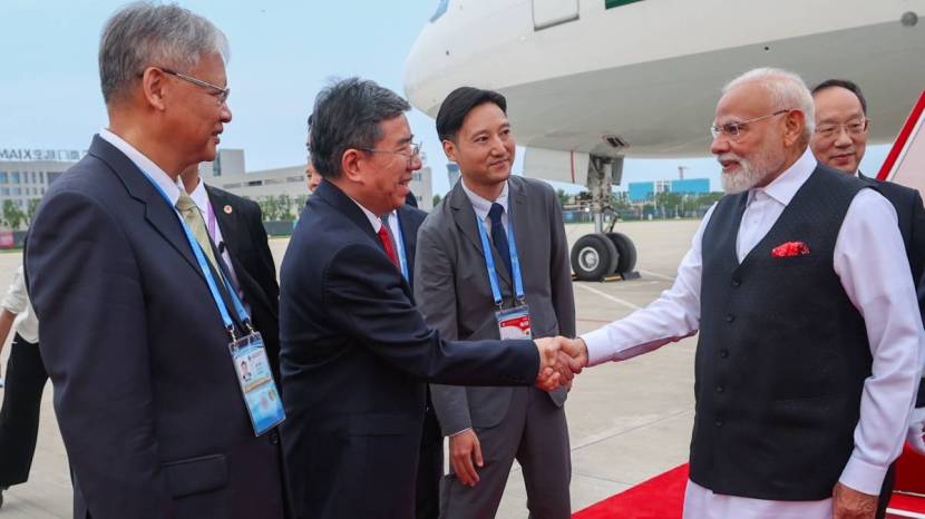 PM Modi China Visit SCO Summit