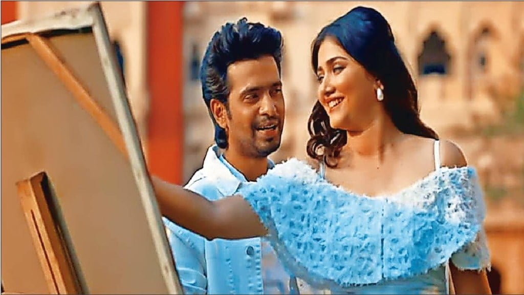 Mumbai Local movie, Marathi romantic films, Abhijeet Bomble movies, Mumbai local train love story, Marathi cinema 2024, Ashish and Miss Naigaon, Marathi film reviews,