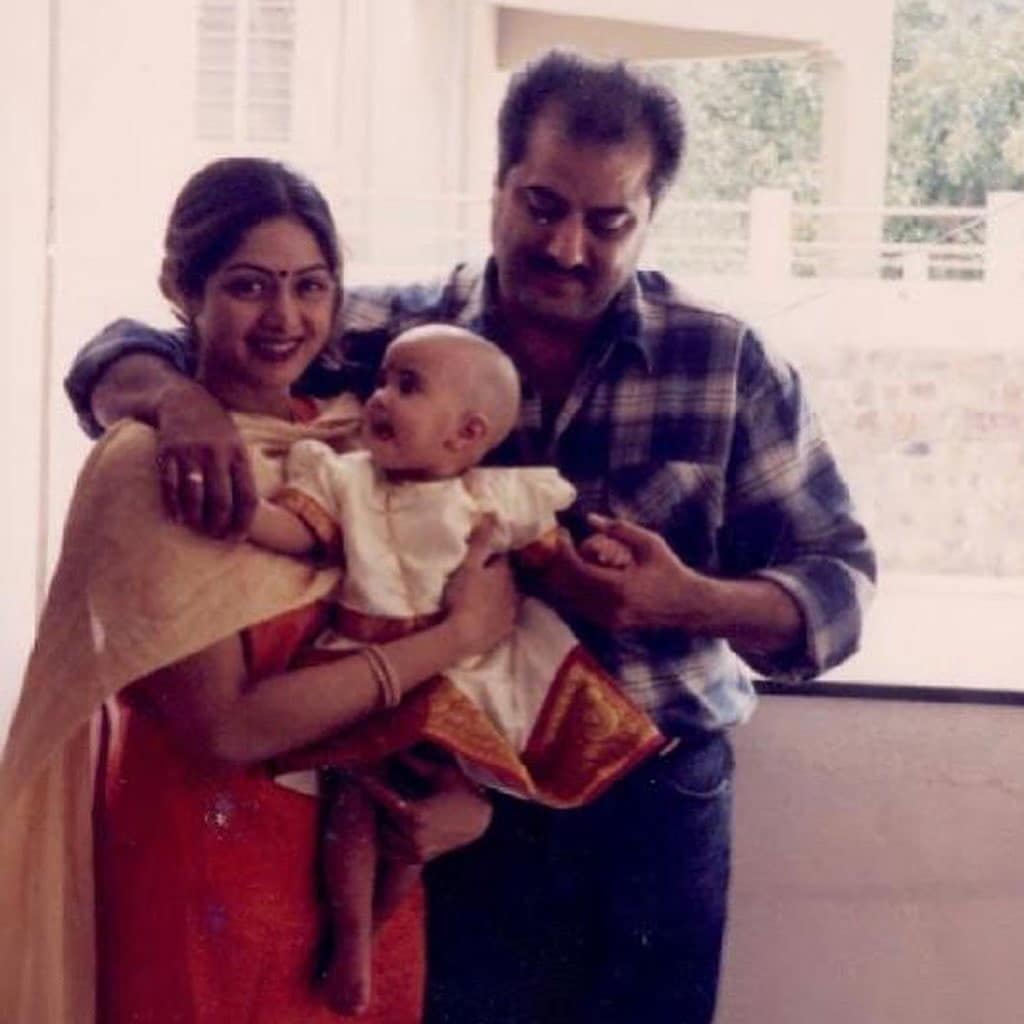 jahnvi kapoor and shreedevi