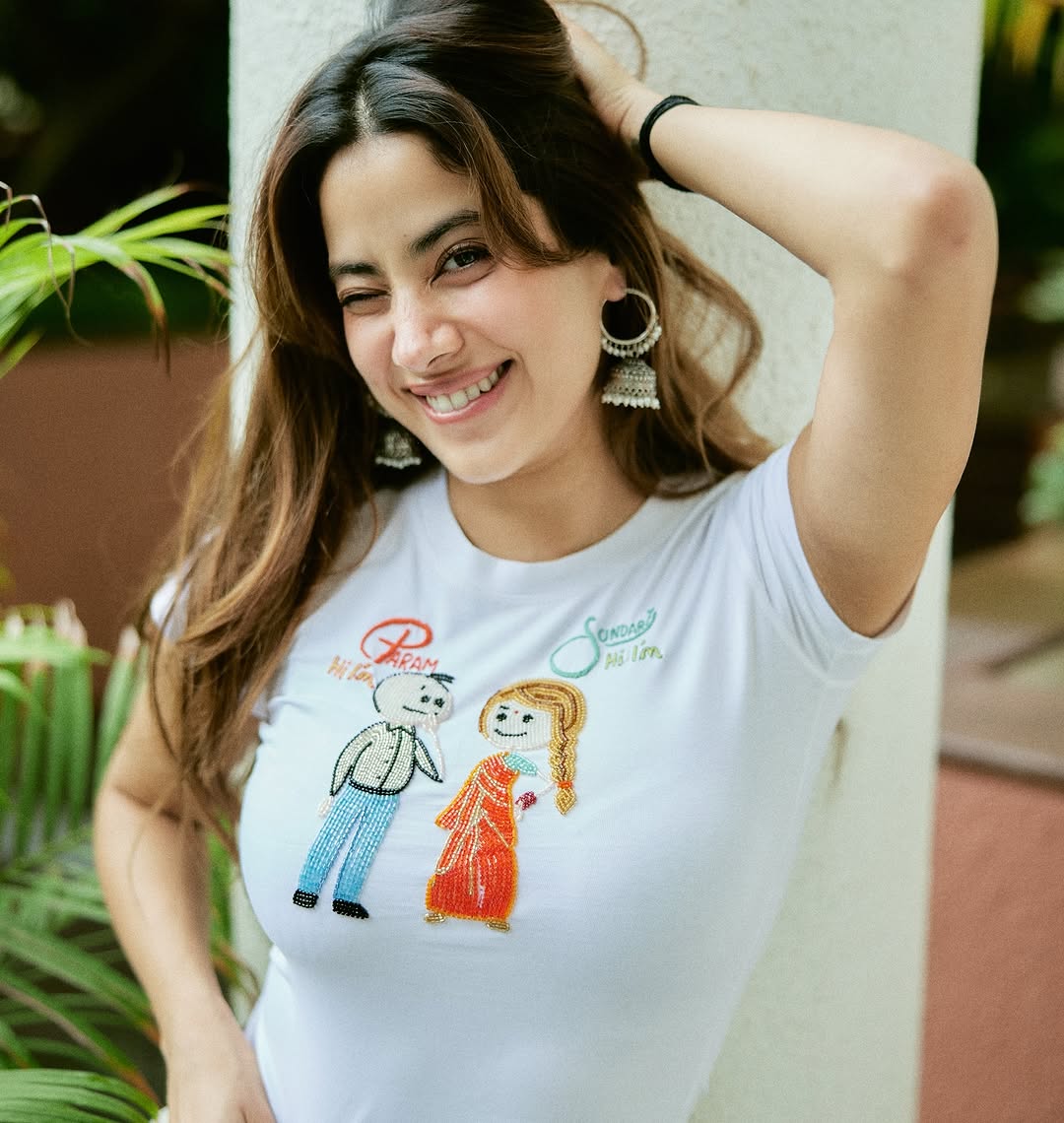 Bollywood actress janhvi kapoor