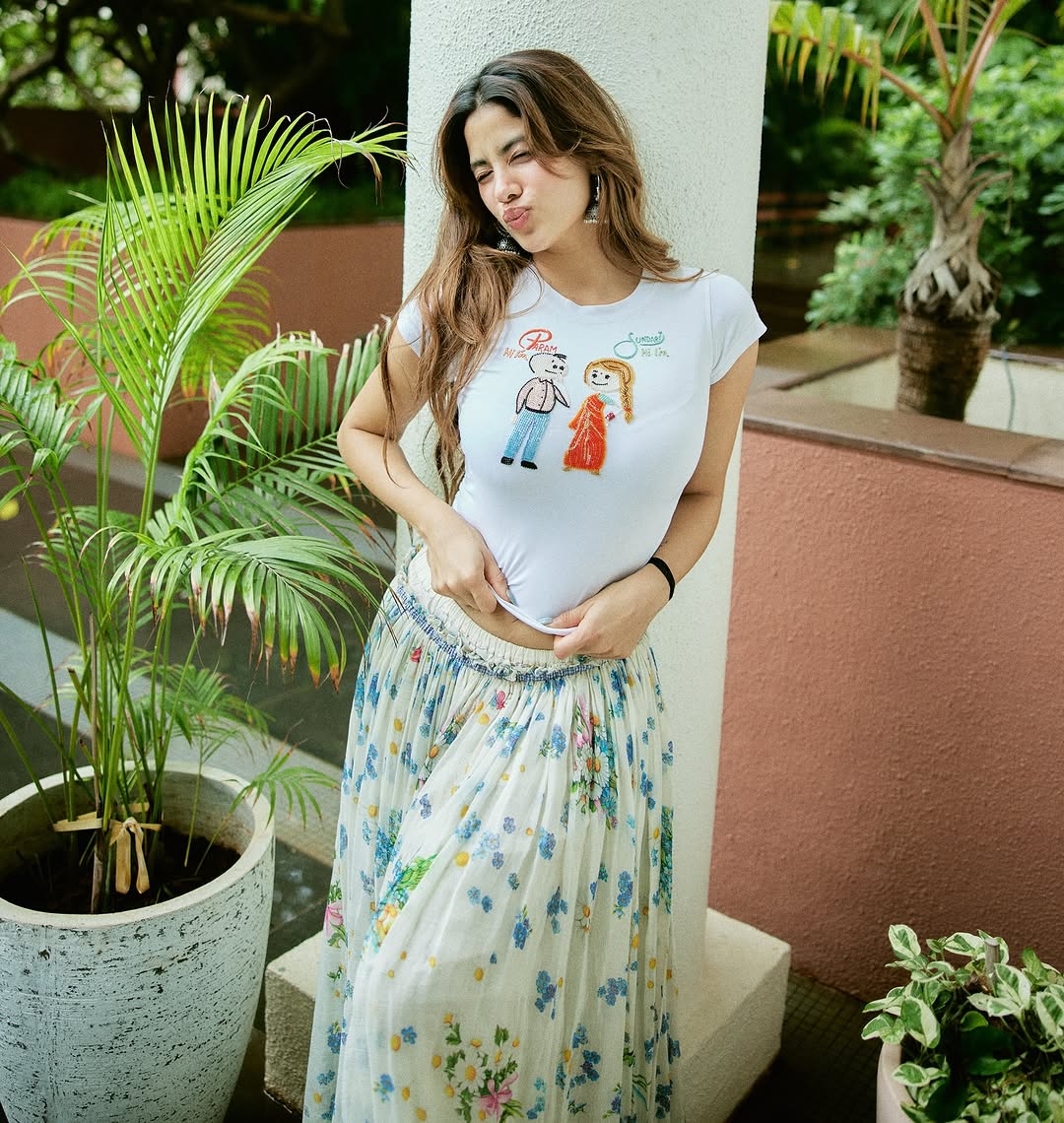 Bollywood actress janhvi kapoor
