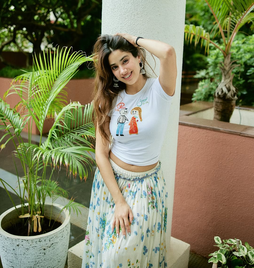 Bollywood actress janhvi kapoor