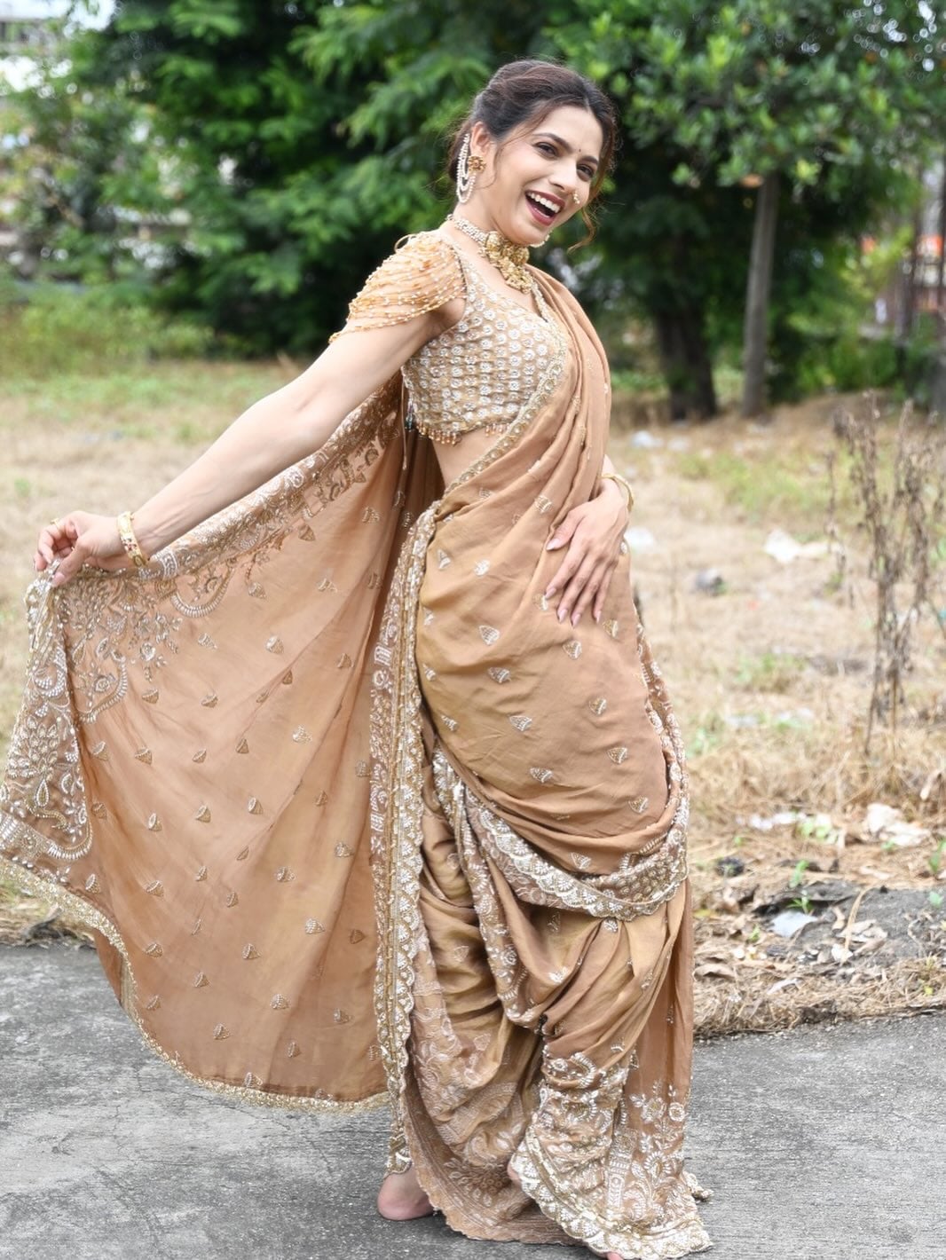 Marathi actress anaghaa Atul