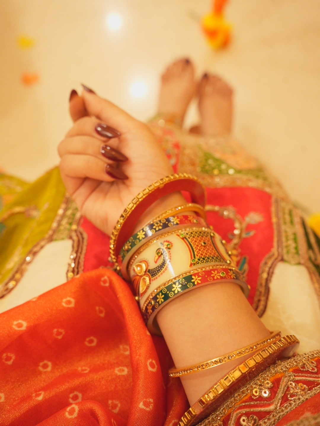 rj mahvash traditional look