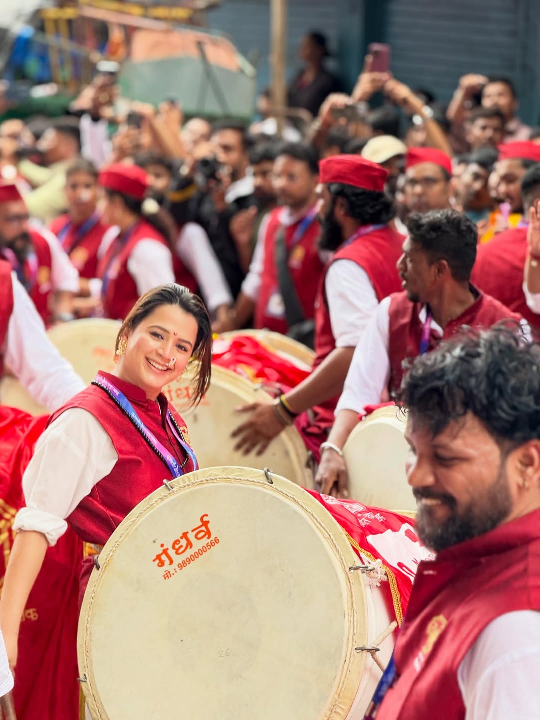 Prajakta Gaikwad traditional look