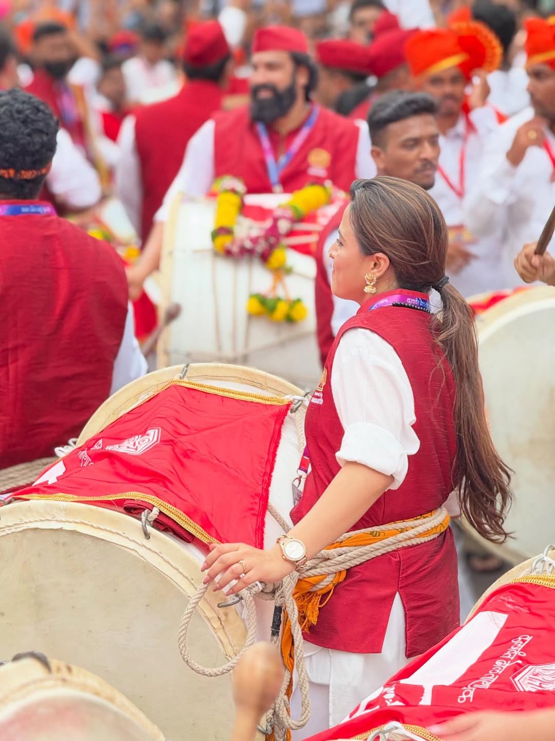 Prajakta Gaikwad traditional look