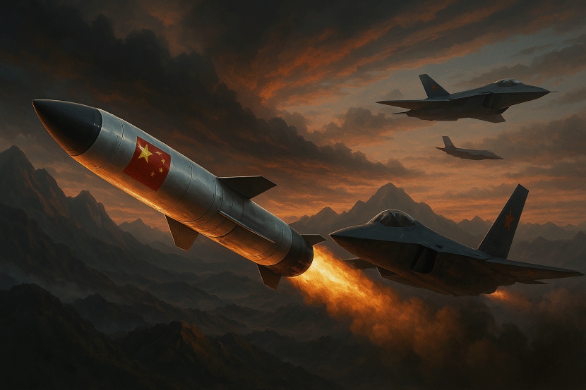 China’s 1,000 km Hypersonic Air-to-Air Missile Test Shakes Global Powers