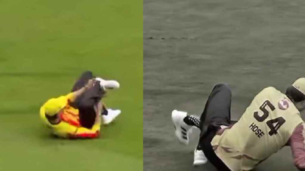 Adam Hose Horrific Injury His Ankle got Dislocated While Fielding in The Hundred Video Viral