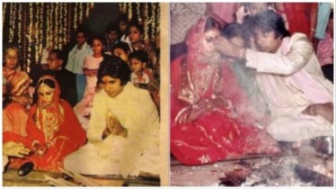 Amitabh bachchan Jaya Bachchan wedding photos 6