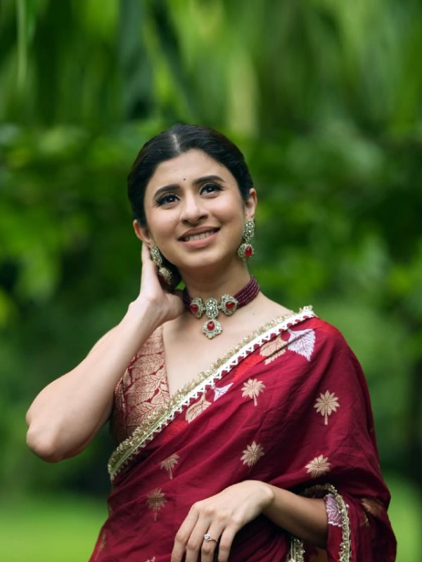 Ankita Walawalkar Saree Reel Video