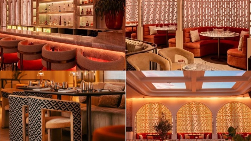 Arpita khan restaurant Mercii inside photos