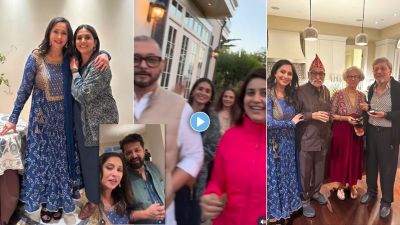 अश्विनी भावेंच्या परदेशातील घरी मराठी कलाकारांची मांदियाळी, शेअर केला सुंदर व्हिडीओ;