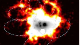Astronomers from IUCAA and Tokyo University capture rare galactic wind around unusual galaxy