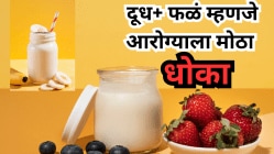 दूधाबरोबर फळ खाल्लं तर ‘फायदा’ नाही तर ‘नुकसान’! ही ५ फळं तुमचं आरोग्य बिघडवू शकतात!