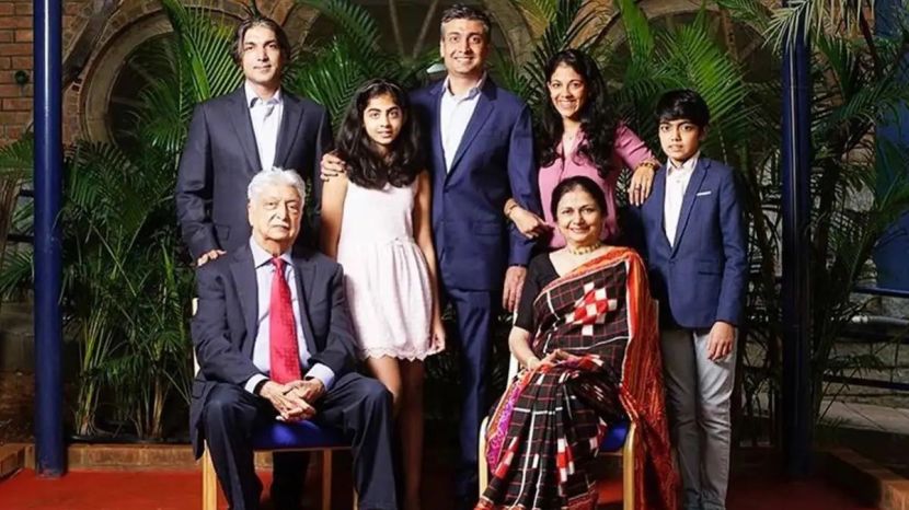 Azim Premji’s family net worth
