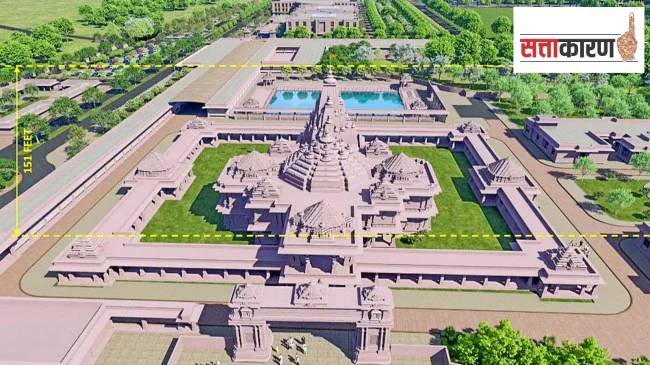 ८८२ कोटींच्या माता जानकी मंदिराची पायाभरणी; बिहार निवडणुकीत जेडीयू- भाजपाला याचा फायदा होणार का?