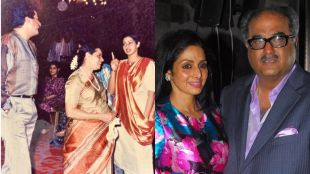 Boney Kapoor and Sridevi