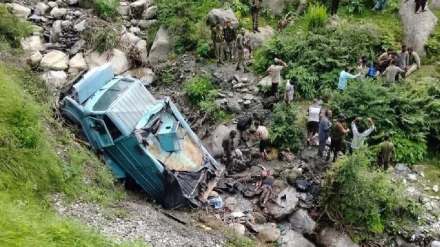 CRPF Van Accident in Udhampur of Jammu & Kashmir