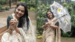 Photos: ‘बरसात में थी कहाँ…’; भरपावसात ‘महाराष्ट्राची हास्यजत्रा’ फेम अभिनेत्रीचं साडीत फोटोशूट