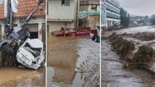 Cloudburst triggers flash floods in India and Pakistan