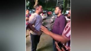 Controversy in Kharghar after anti Marathi statement navi Mumbai